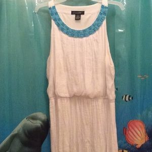 Long white Summer dress